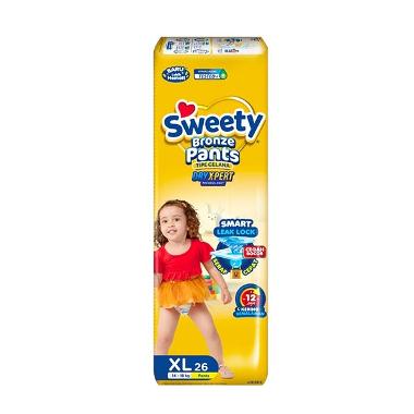 Promo Harga Sweety Bronze Pants Dry X-Pert XL26 26 pcs - Blibli