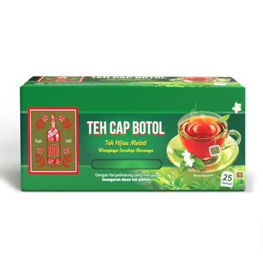 Teh Cap Botol Aroma Melati Teh Hijau Celup [25 Tea Bags]