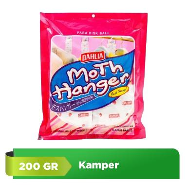 Dahlia Moth Hanger Deodorizer Kapur Barus 4 Hangers [200 Gr]