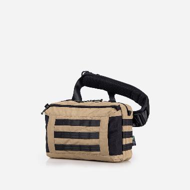 ORBITGear 14" Medium Sling Bag Tas Selempang Pria Black-Khaki