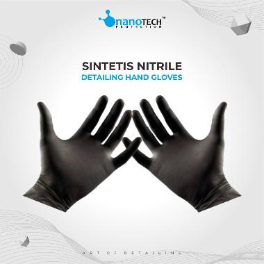 nanoTECH Protection Sarung Tangan Karet Detailing - Hitam HITAM