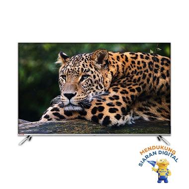 Changhong Framless U65H7A LED TV Android TV [65 Inch/ UHD TV] Unit Only SILVER -