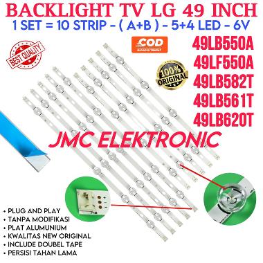 BACKLIGHT TV LED LG 49LB550 49LF550 49LB561 49LB582 49LB620 49LB 49LF