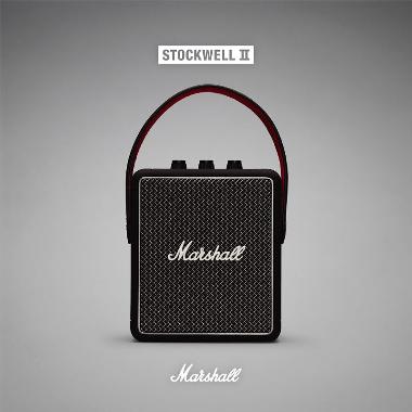 Marshall Stockwell II Portable Bluetooth Speaker Black
