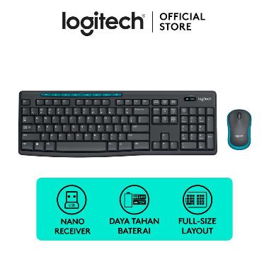 Logitech MK275 Wireless Keyboard & Mouse Combo -