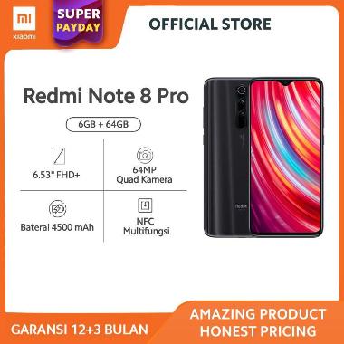 Jual Xiaomi Redmi Note 9 Pro Smartphone [6GB/64GB