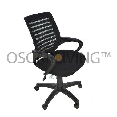 Ergotec 872 S Kursi Kantor Hitam JABODETABEK