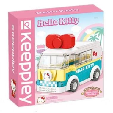 KKV Qman KEEPPLEY Keepley Keppley Hello Kitty Mini-Bu Brick Mirip Lego Mainan Anak