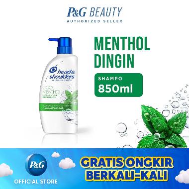 Promo Harga Head & Shoulders Shampoo Cool Menthol 850 ml - Blibli