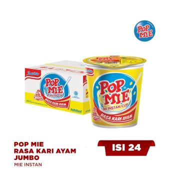 Promo Harga Indomie Pop Mie Instan Kari Ayam 75 gr - Blibli