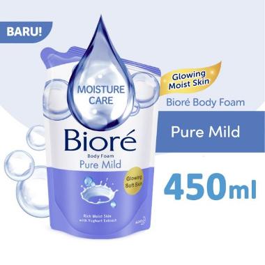 Promo Harga Biore Body Foam Beauty Pure Mild 450 ml - Blibli