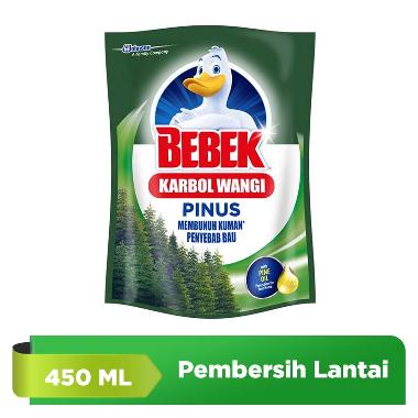 Bebek Karbol Wangi Cairan Pembersih Lantai Pinus [450 mL] -