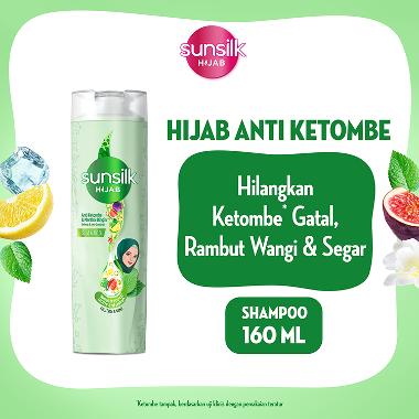 SUNSILK Hijab Refresh & Anti-Dandruff Shampoo [160 mL] -