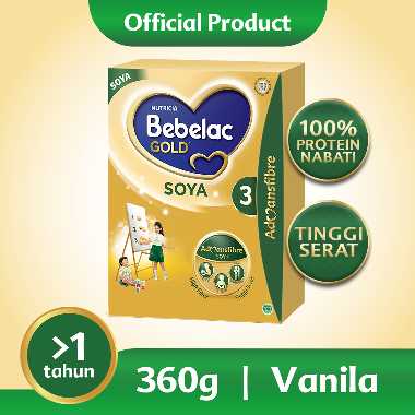 Bebelac 3 Gold Soya Susu Pertumbuhan