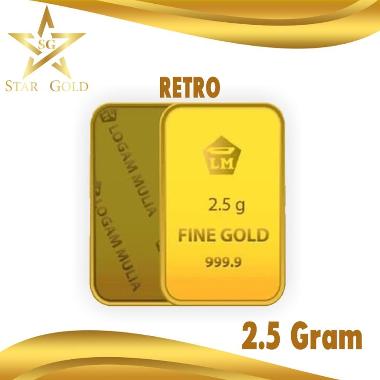 Antam LM Retro Berdiri 2.5 g