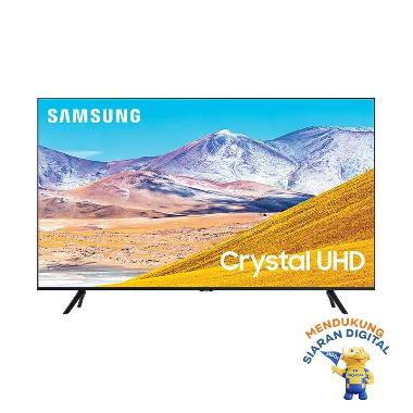 Samsung UA43TU8000KXXD UHD 4K Smart TV [43 Inch] Hitam Seluruh Indonesia