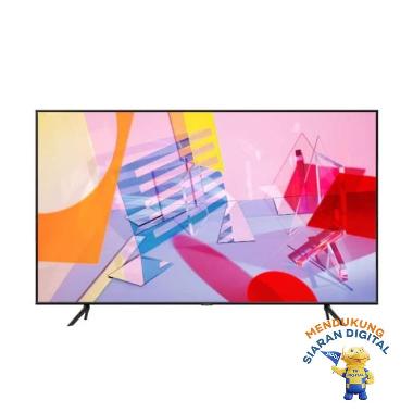 Samsung QA75Q60A QLED Smart TV - Hitam Unit Only Hitam JABODETABEK