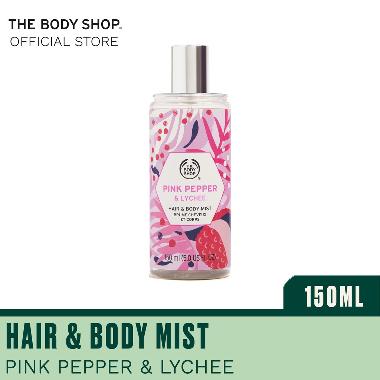 Jual The Body Shop Pink Pepper & Lychee Hair & Body Mist [150 mL] di