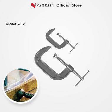 Klem Kayu / Clamp C [10 Inch] Nankai Aluminium