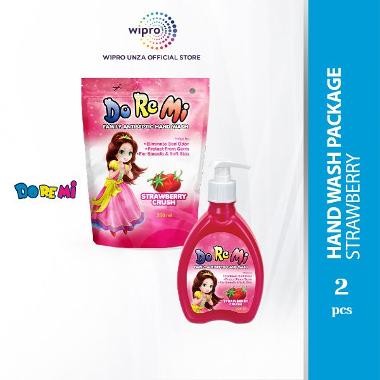 Doremi Hand Wash Package Strawberry Crush