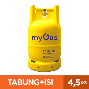 MyGas Gas LPG [4.5 kg/ Tabung + Isi] - -