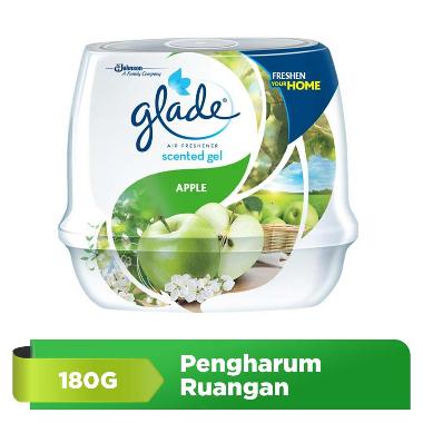 Glade Scented Gel Pengharum Ruangan Apple [180 g] -