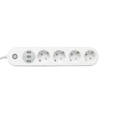 BARDI Smart Extension Power Strips Stop Kontak [Wifi] Putih