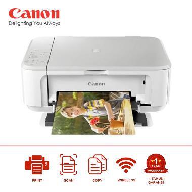 canon pixma mg3670 wireless all in one inkjet printer print scan copy wifi white