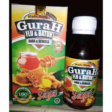 Darusyifa Madu Gurah flu dan Batuk Plus Daun Saga Darusyifa Alami