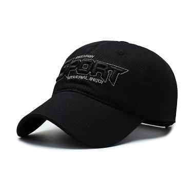 Baseball cap : SPORT - Topi Baseball Topi Golf Topi Pria One Size BLACK