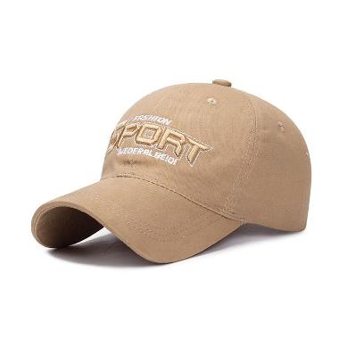 Baseball cap : SPORT - Topi Baseball Topi Golf Topi Pria One Size KHAKI