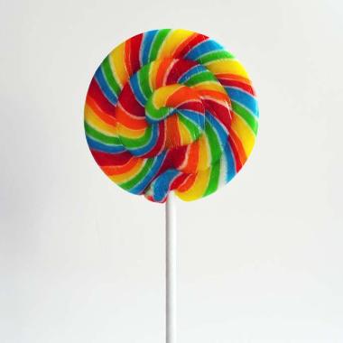 Fantasy Lollipop Bundar Fruit Salad [100 g]