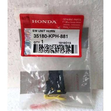 Honda Tombol Klakson Motor for Karisma/Supra X 125/Supra Fit New/Vario [Original] 01hitam