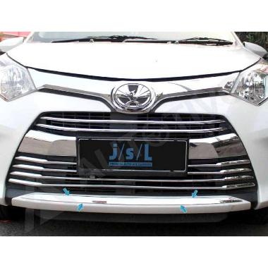 JSL Lis Bumper Depan Bawah Calya Front Lower Bumper Trim CHROME