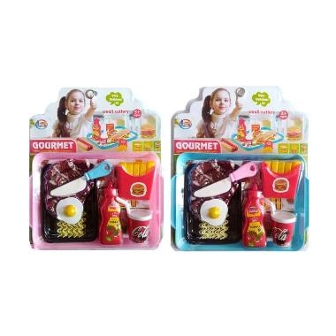 Mainan Anak Makanan Steak Set - Mainan Makanan Anak