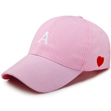 Baseball cap : A LOVE - Topi Baseball Topi Golf Topi Pria Topi Wanita One Size PINK