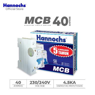 Hannochs MCB Perkakas Listrik [1Phase/ 40A]