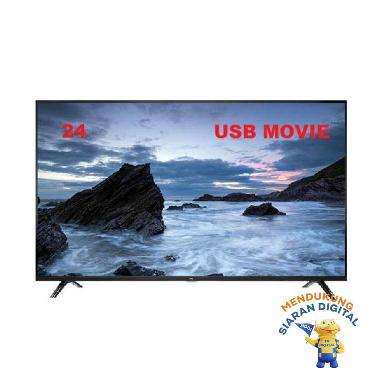TCL L32D310 LED TV 32 Inch [USB Movie/ HD Ready] HITAM H JABODETABEK