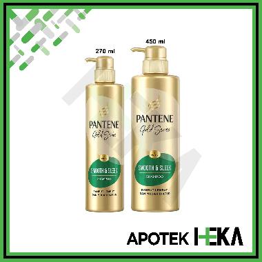 Promo Harga PANTENE Gold Shampoo Smooth & Sleek 270 ml - Blibli