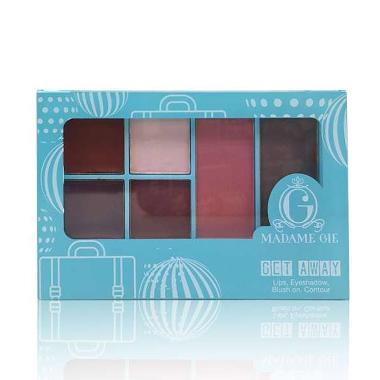 Madame Gie Getaway Make Up Kit - MakeUp Face Pallete Getaway 04