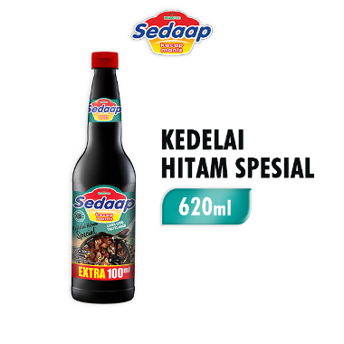 Promo Harga SEDAAP Kecap Manis Kedelai Hitam Special 620 ml - Blibli