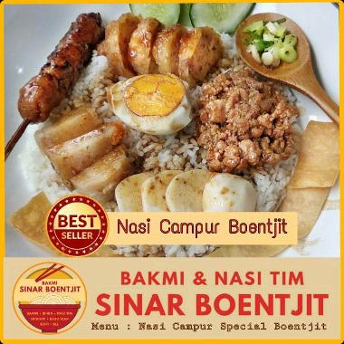 Bakmi & Nasi Tim Sinar Boentjit Nasi Campur Special Boenjtit