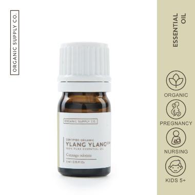Organic Supply Co. Ylang Ylang Comp CO Minyak Esensial [5 mL]