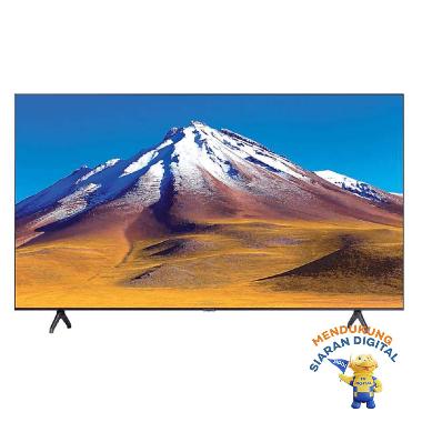 Samsung 43TU6900 43" Crystal UHD 4K Smart TV TU6900 (2020) - hitam black Seluruh Indonesia