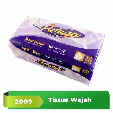 Promo Amigo Octopus Facial Tissue Wajah Softpack [250 Sheets] Diskon 14 ...