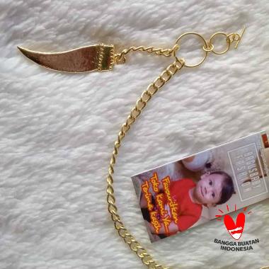 Bross Rantai Benggol Bentuk Kuku