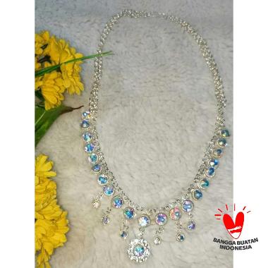 Kalung Nagita Pelangi Cantik Perhiasan Pengantin