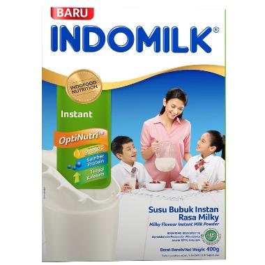 Promo Harga INDOMILK Susu Bubuk Omega 3 Full Cream Instan 400 gr - Blibli