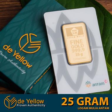 Emas Antam 25 Gram - Harga Terbaru April 2022 | Blibli