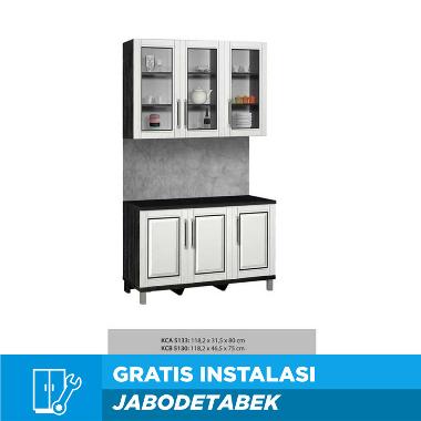 MEJA - RAK DAPUR ATAS BAWAH KITCHENSET ATAS BAWAH MEJA DAPUR TERLARIS Multicolor